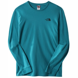 T-Shirt The North Face Men L/S Simple Dome Tee Harbor Blue
