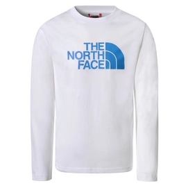 Shirt The North Face Youth L/S Easy Tee TNF White Hero Blue