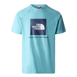 T-Shirt The North Face Men S/S Raglan Redbox Tee Reef Waters Summit Navy