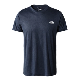 T-Shirt The North Face HommeReaxion AMP Crew Shady Blue Heather-XL