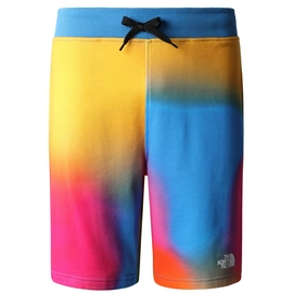 Korte Broek The North Face Men Standard Short Light Super Sonic Blue Color Gradient Print