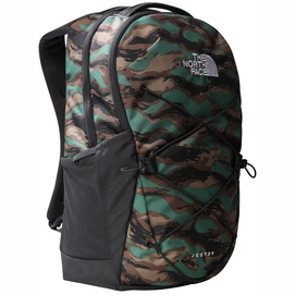 Rucksack The North Face Jester Deep Grass Green Painted Camo Print Asphalt Grey