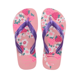 Flip Flops Havaianas Flores Macaron Pink Kinder-Schuhgröße 29 - 30