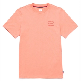 T-Shirt Herschel Supply Co. Women's Tee Stack Logo Carnelian Apricot