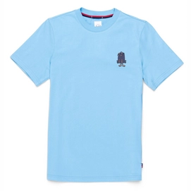T-Shirt Herschel Supply Co. Women Tee Sam Classic Logo Alaskan Blue-XS