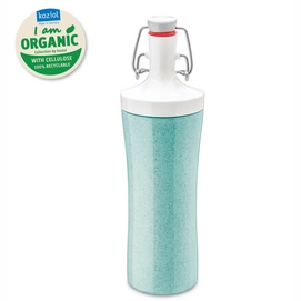 Wasserflasche Koziol Plopp To Go 425 ml Organic Aqua