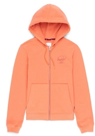 Vest Herschel Supply Co. Women's Full Zip Hoodie Classic Logo Carnelian Apricot