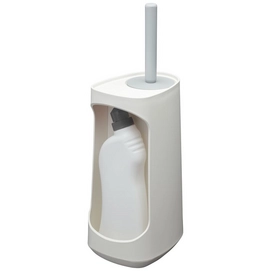 WC borstel Tiger Tess Vrijstaand Opbergruimte Met Swoop® Borstel Flexibel Wit Lichtgrijs
