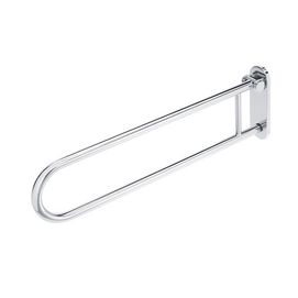 Collapsible Toilet Grab Rail Tiger Polished Stainless Steel