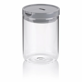 Storage jar Kela Arik Gray 0.9L