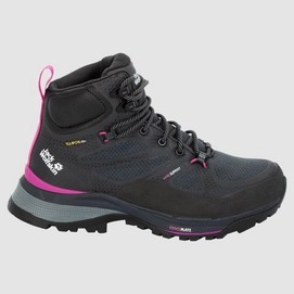 Walking Boots Jack Wolfskin Women Force Striker Texapore Mid Phantom Pink-Shoe Size 8