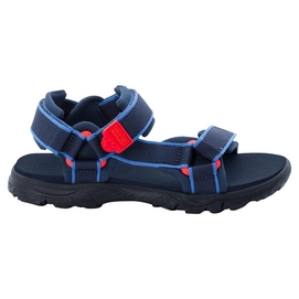 Sandale Jack Wolfskin Seven Seas 3 Blue Red Kinder-Schuhgröße 33