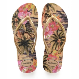 Flip Flops Havaianas Slim Tropical Ivory Damen