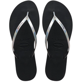 Flip Flops Havaianas You Metallic New Graphite Damen-Schuhgröße 35 - 36