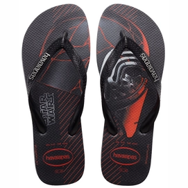 Slipper Havaianas Stars Wars Black White Black