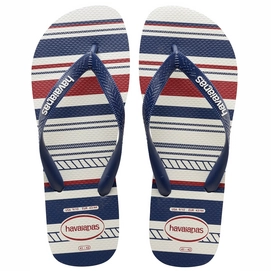 Slipper Havaianas Top Nautical White Navy White