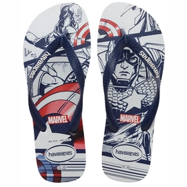 Slipper Havaianas Top Marvel Navy Navy White
