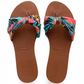 Flip Flops Havaianas You Saint Tropez Rust Damen-Schuhgröße 35 - 36