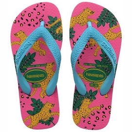 Flip Flops Havaianas Top Fashion Pink Flux Kinder-Schuhgröße 23 - 24