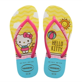 Slipper Havaianas Kids Slim Hello Kitty Macaron Pink