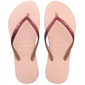 Flip Flops Havaianas Slim Sparkle II Ballet Rose Damen-Schuhgröße 35 - 36