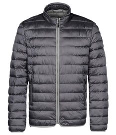 Winterjas Napapijri Aerons Stand Steel Grey Solid Men