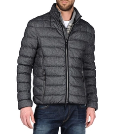 Doudoune Napapijri Aerons Stand Wool Steel Grey Men