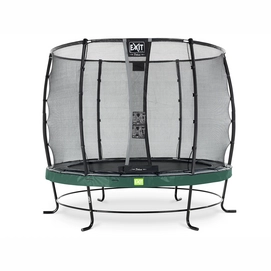 Trampoline EXIT Toys Elegant 253 Green Safetynet Deluxe