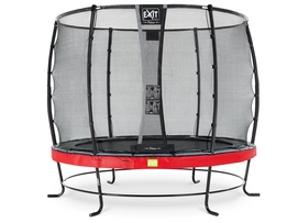 Trampoline EXIT Toys Elegant 305 Red Safetynet Deluxe