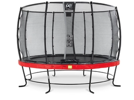 Trampoline EXIT Toys Elegant 427 Red Safetynet Deluxe