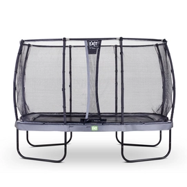 Trampoline EXIT Elegant Rectangular 366 x 214 Grey Safetynet Deluxe