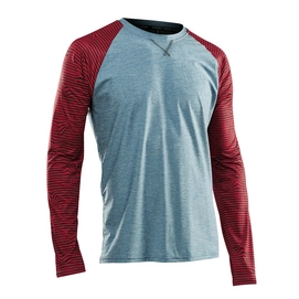 Fietsshirt Northwave Men Edge LS MTB Light Blue Melange