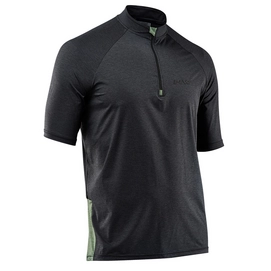Fietsshirt Northwave Men Trail SS MTB Dark Grey Melange Green