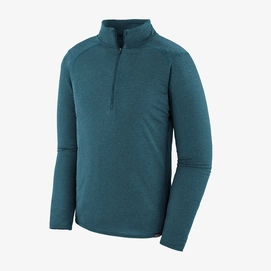 Jumper Patagonia Men's Cap TW Zip Neck Crater Blue Light Crater Blue X Dye