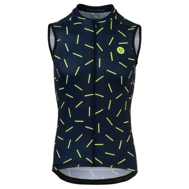 Fietsshirt AGU Men Hail Singlet Blue Yellow