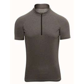 Fahrradshirt AGU Essentials MTB Zip Melange Grey Herren-L