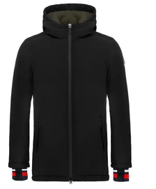 Jas Invicta Men Giaccone con Cappucio Nero Militare