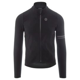 Fahrradshirt AGU Premium Woven L/S Black Herren-M