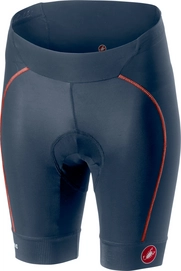 Fietsbroek Castelli Women Velocissima Short Dark St Blue Salmon