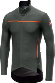 Fietsshirt Castelli Men Perfetto Long Sleeve Forest Gray