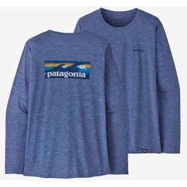 Manches Longue Patagonia Women Cap Cool Daily Graphic Shirt Waters Boardshort Logo Current Blue X D