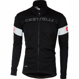 Fietsjack Castelli Men Transition Jacket Black White