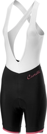 Fietsbroek Castelli Women Vista Bibshort Black Pink