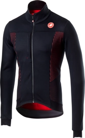 Fietsjack Castelli Men Espresso V Jacket Light Black Red