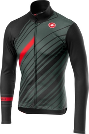 Fietsshirt Castelli Men Cielo Jersey FZ Forest Gray