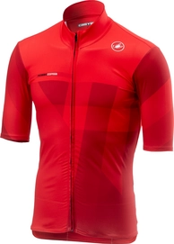 Fietsshirt Castelli Men Mid Weight Short Sleeve Jersey Red