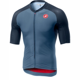 Fietsshirt Castelli Men Aero Race 6.0 Jersey FZ Light Steel Blue