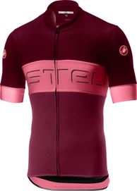Fietsshirt Castelli Men Prologo VI Jersey Barb Red Pink Gran R