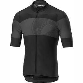 Fietsshirt Castelli Men Ruota Jersey FZ Light Black