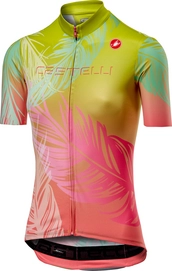Fietsshirt Castelli Women Tabularasa Jersey FZ Piuma Pink